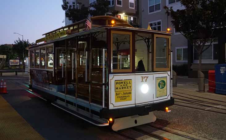 MUNI cable car 17